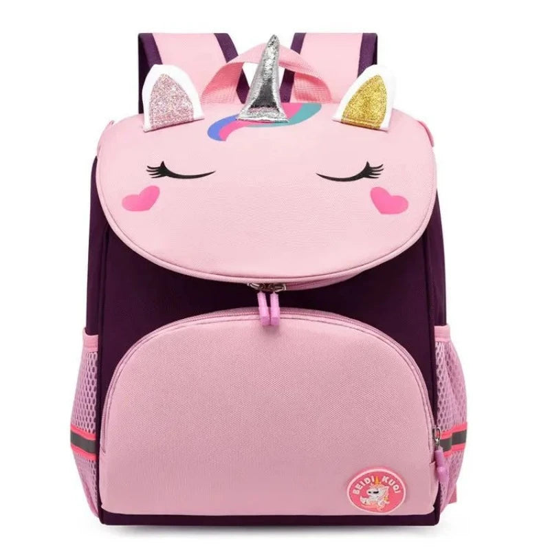 sac à dos personnalisable enfant - Rose et Violet