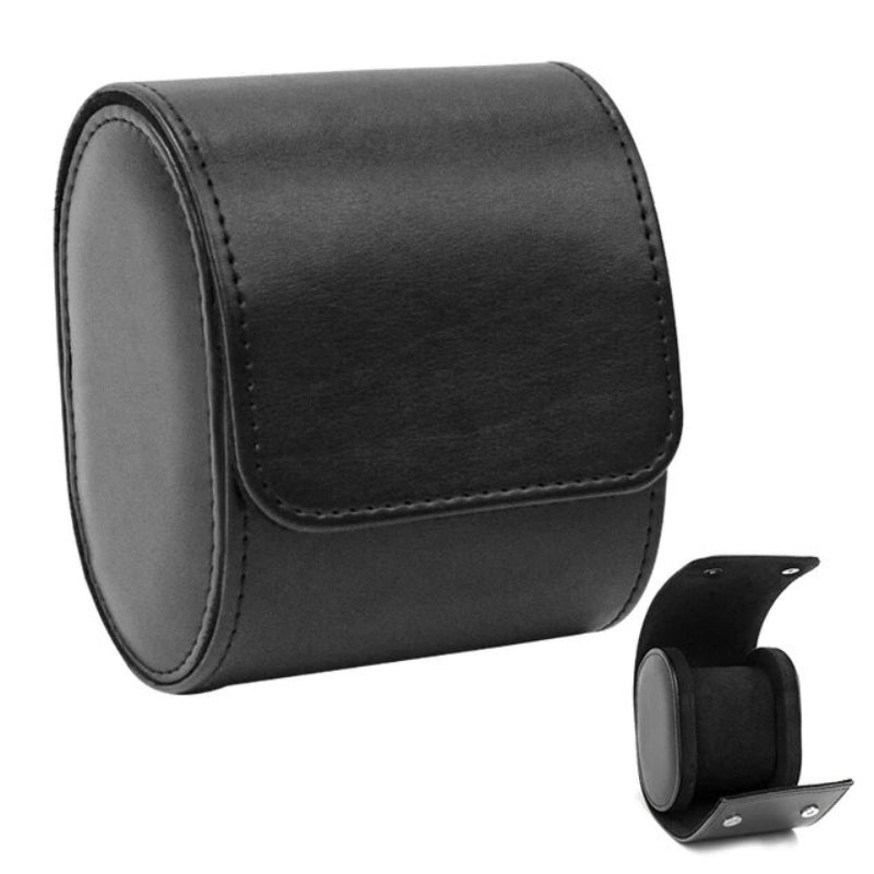 boite pour montre homme de voyage - Noir - 1 Emplacement