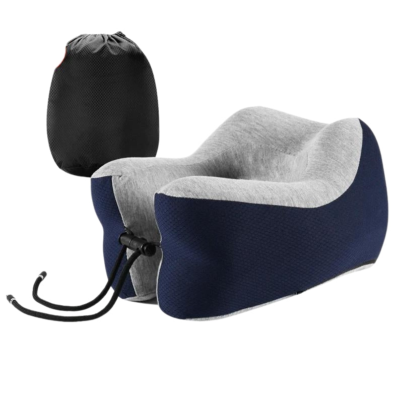 coussin nuque voyage - Bleu
