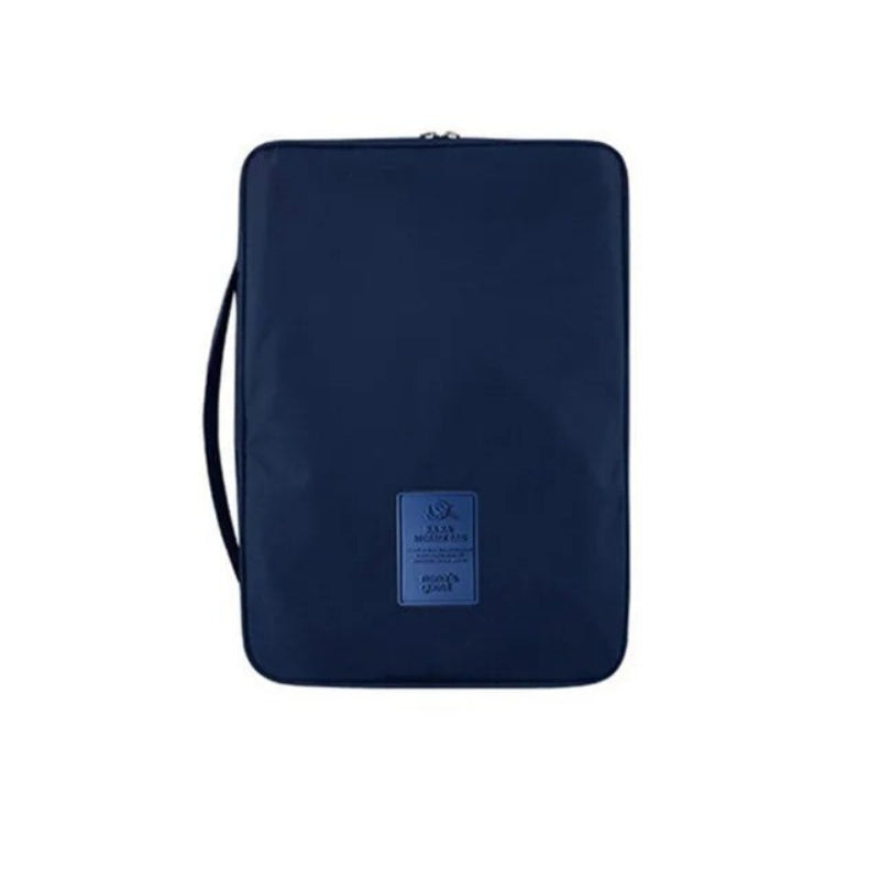 etui pour chemise voyage - Bleu
