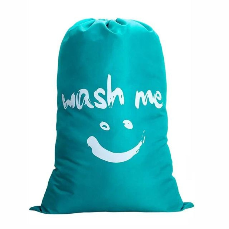 grand sac à linge sale voyage - Bleu - Wash me