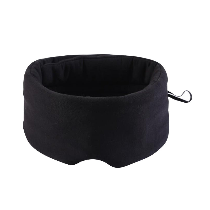 masque de sommeil voyage - Noir