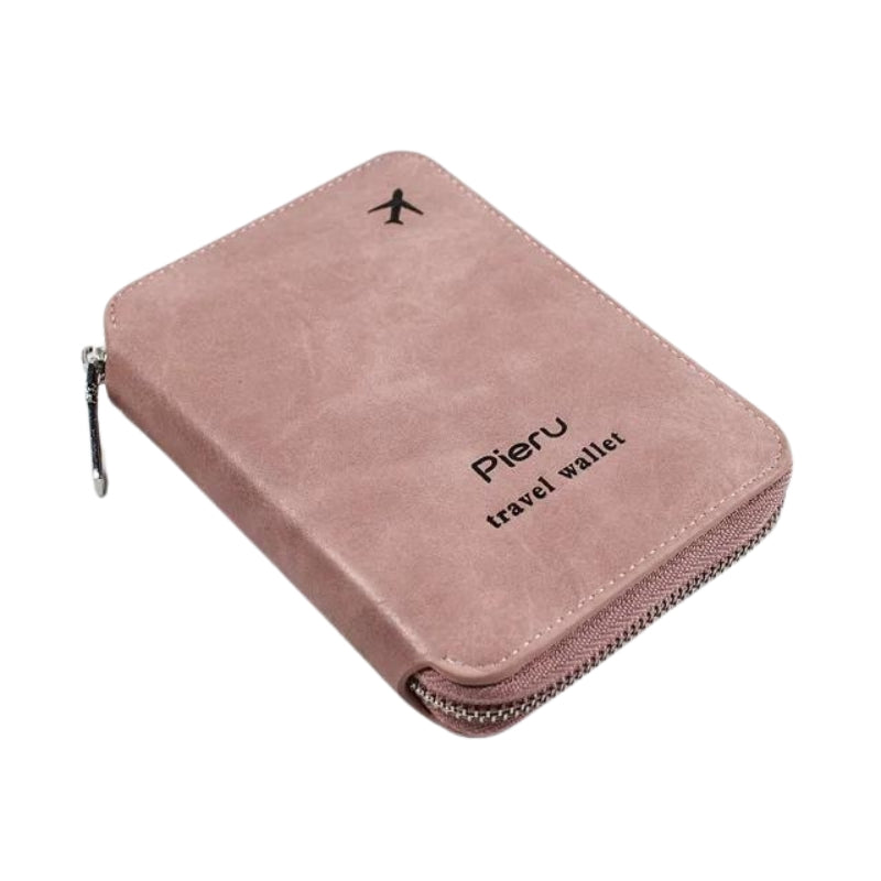 portefeuille RFID - Rose