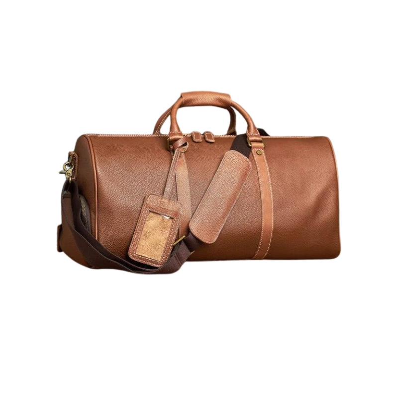 sacoche homme en cuir - Marron - Modèle 3
