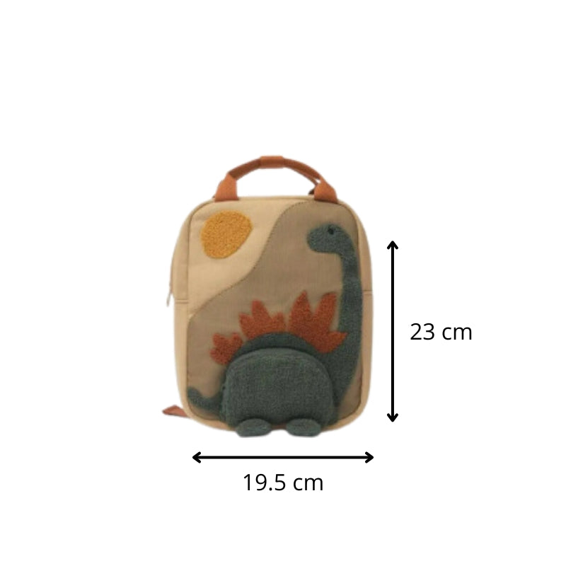 Petit Sac a Dos Enfant design dinosaure coloré - Motifs Multiples - Motif Dinosaure - Motif Espace - Motif Fleurs