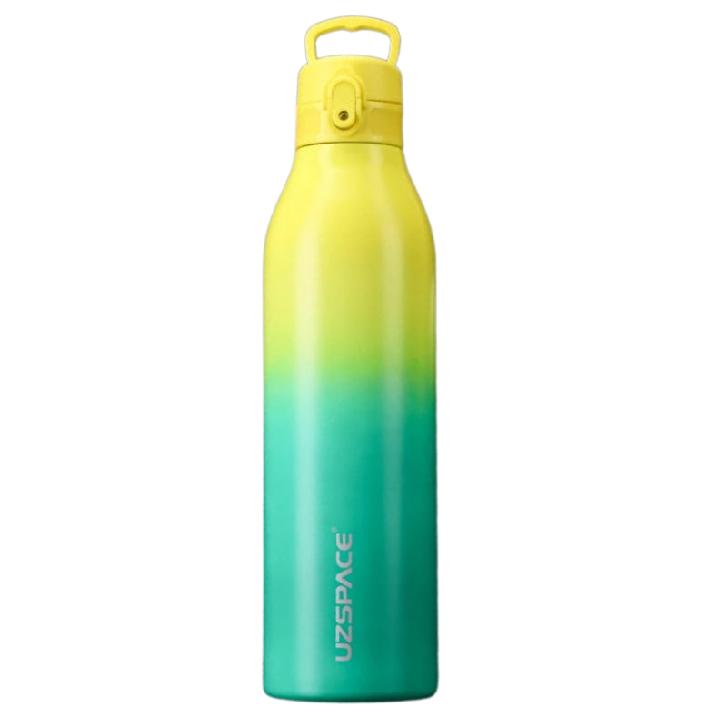 Gourde Inox - Jaune et Vert