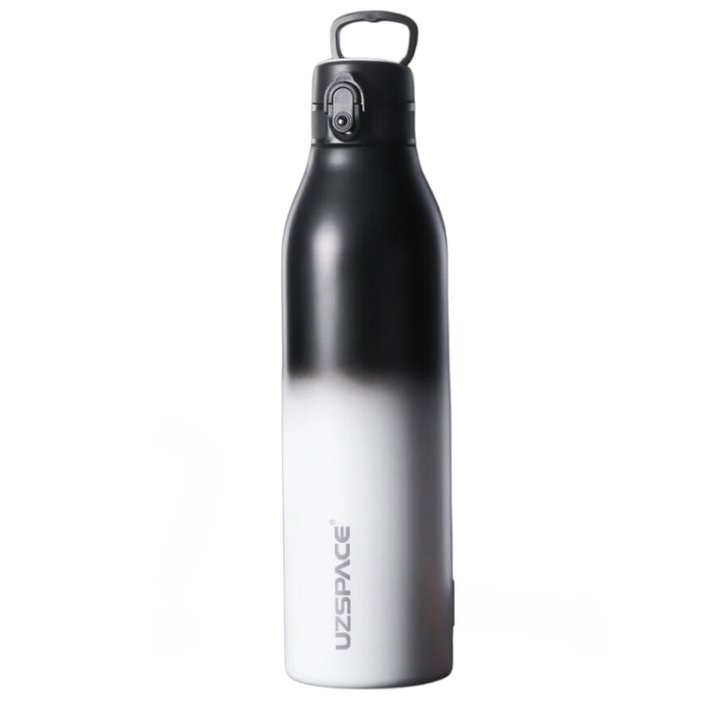 Gourde Inox - Blanc et Noir