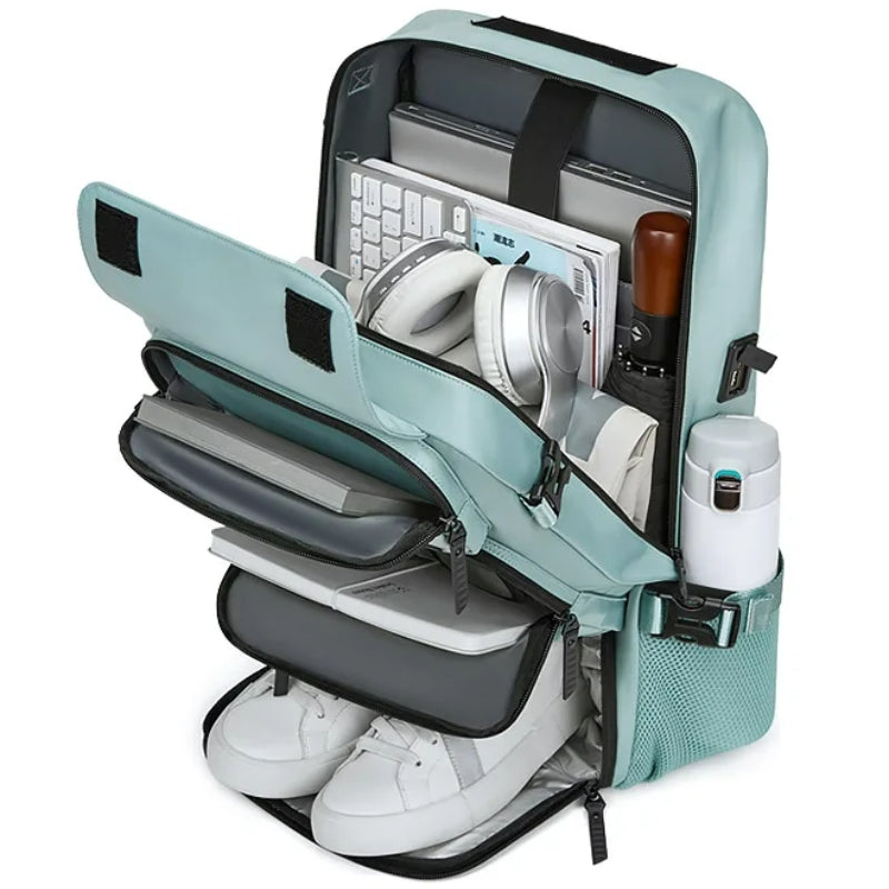 Sac De Voyage Format Pratique compartiment ouvert - Rose - Turquoise - Gris - Gris Foncé - Vert Armée - Vert Pastel - Bleu Canard - Noir - Lavande
