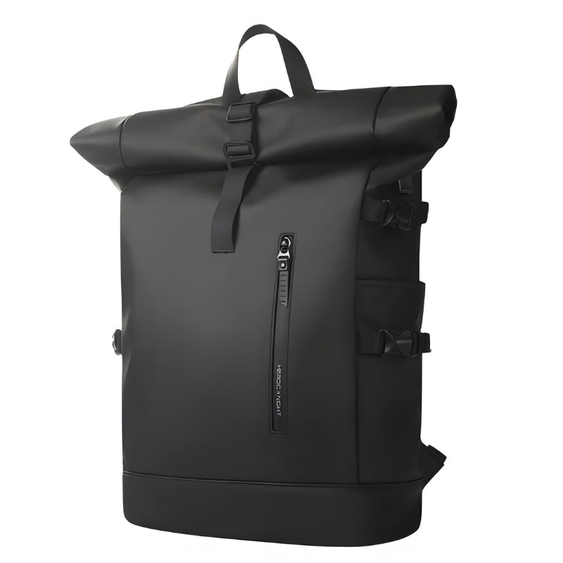 Sac à Dos Roll Top Imperméable - Noir