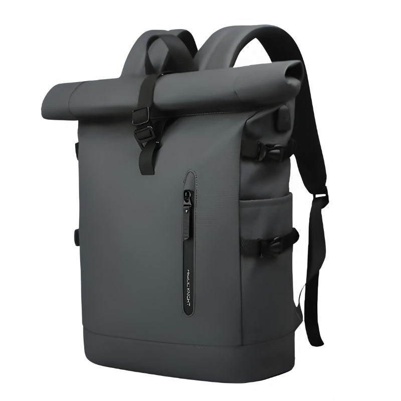Sac à Dos Roll Top Imperméable - Gris