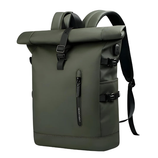 Sac à Dos Roll Top Imperméable - Vert 