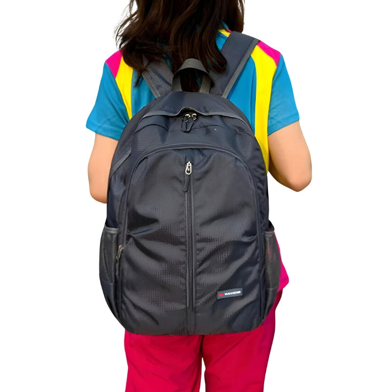 Sac à Dos 30L Randonnée portée sur le dos - Bleu Ciel - Noir - Bleu Marine - Orange - Gris - Rose