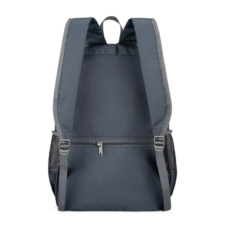 Sac à Dos 30L Randonnée vue arrière détails - Bleu Ciel - Noir - Bleu Marine - Orange - Gris - Rose