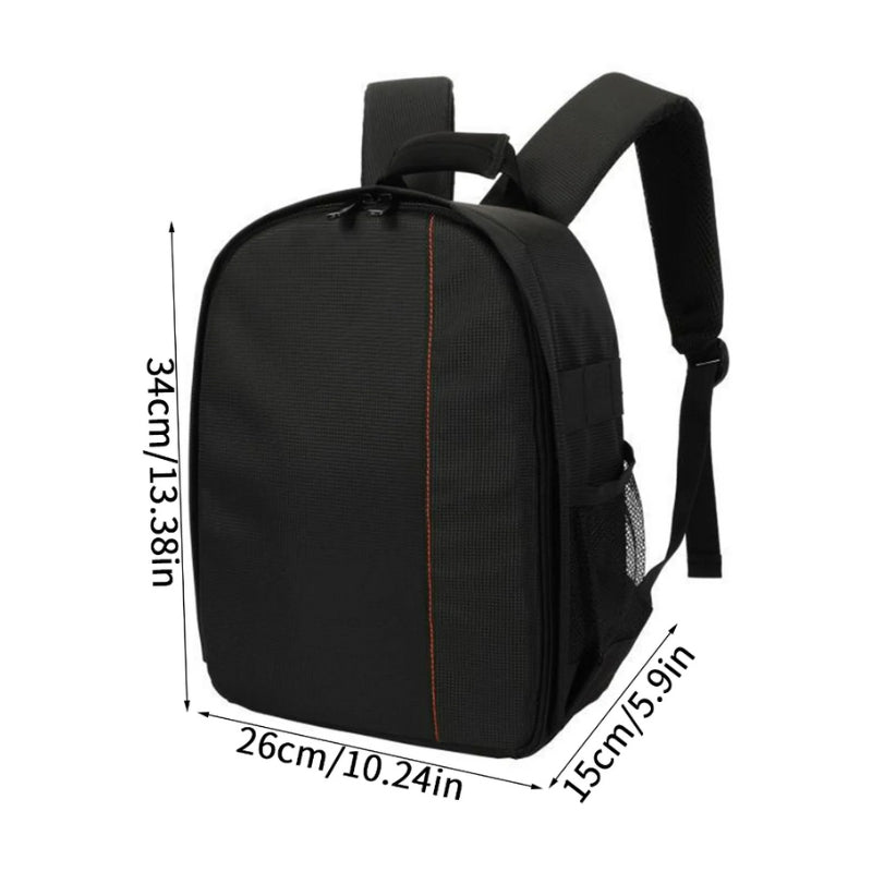 Sac à Dos Appareil Photo gros plan dimensions - Rouge - Orange - Vert - Violet - Gris