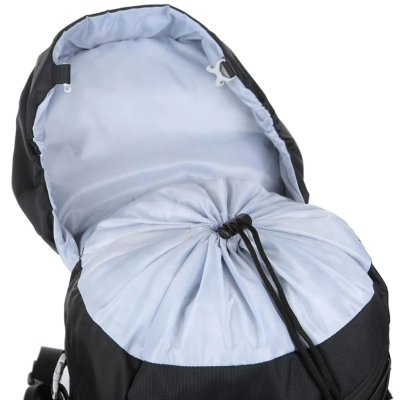 Sac Randonnée 50l compartiment ouvert - Turquoise - Vert Armée - Bleu - Noir - Rouge