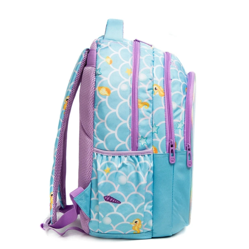 Sac à Dos Voyage Avion Enfant deux poches zippées - Motif Football 1 - Motif Football 2 - Motif Football 3 - Motif Sirène 1 - Motif Sirène 2 - Motif Licorne