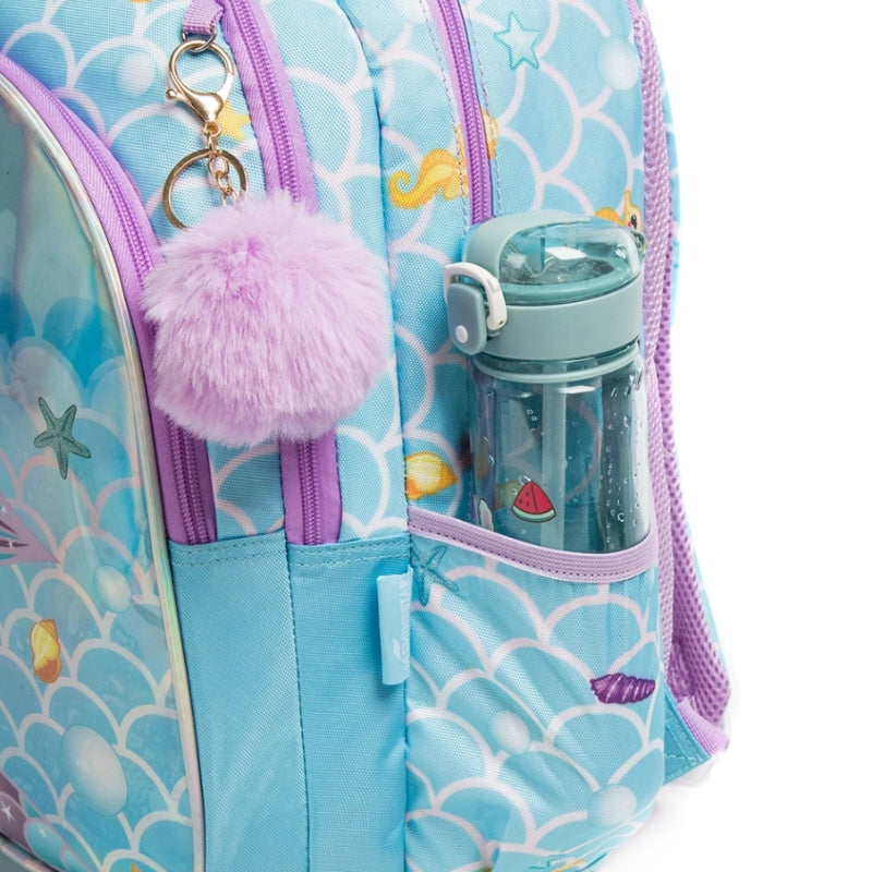 Sac à Dos Voyage Avion Enfant détail de la poche - Motif Football 1 - Motif Football 2 - Motif Football 3 - Motif Sirène 1 - Motif Sirène 2 - Motif Licorne