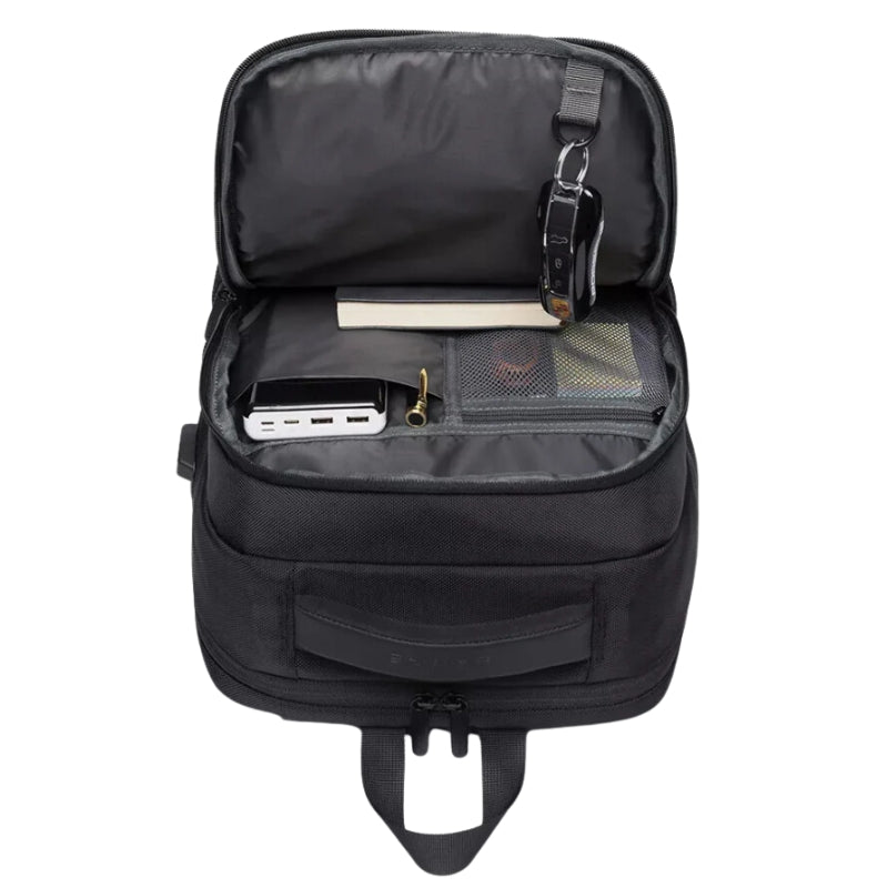 Sac à Dos de Travail Homme compartiment ouvert - Gris - Noir - Bleu Marine