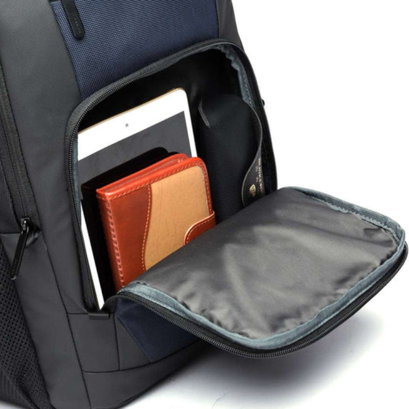 Sac à Dos de Travail Homme compartiment ouvert - Gris - Noir - Bleu Marine