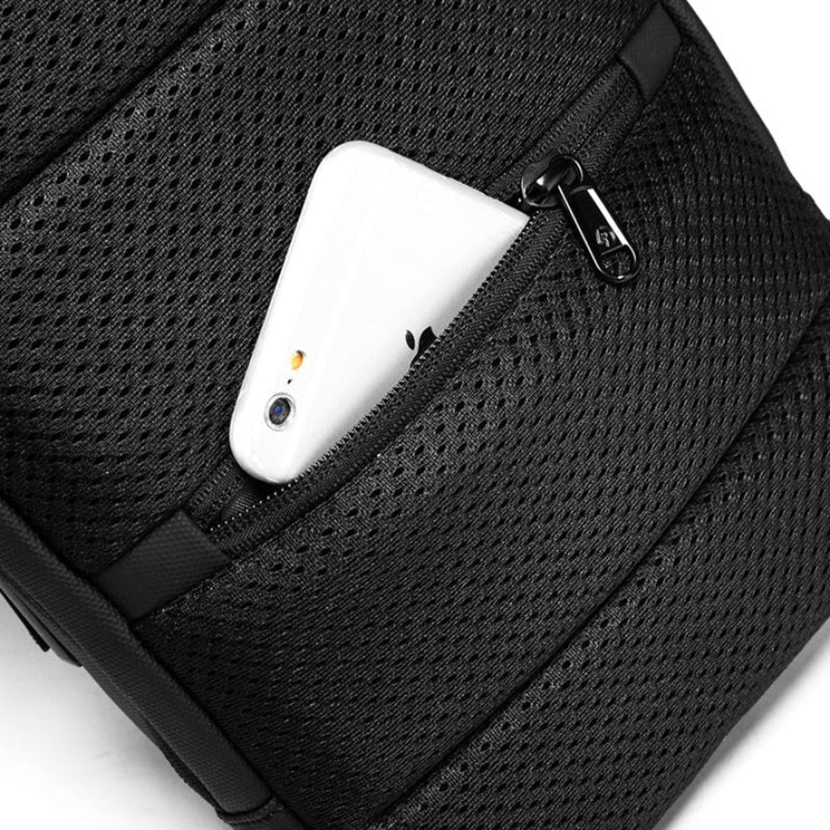 Sac De Poitrine Homme compartiment ouvert - Bleu Marine - Gris - Noir