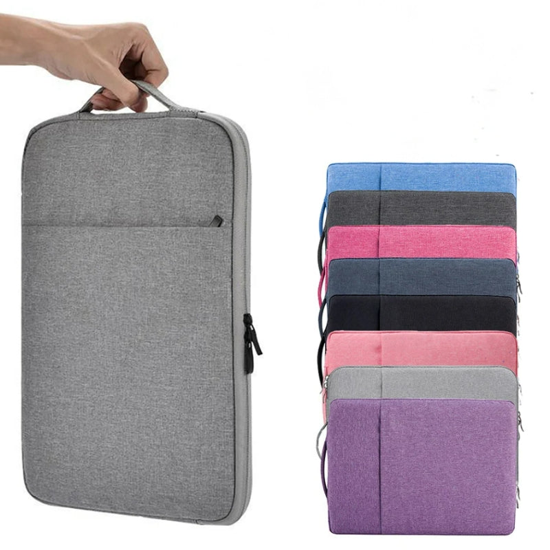 Pochette pour Ordi Portable portée à la main - Gris Foncé - Bleu Marine - Noir - Bleu Clair - Fuchsia - Gris Clair - Violet - Rose