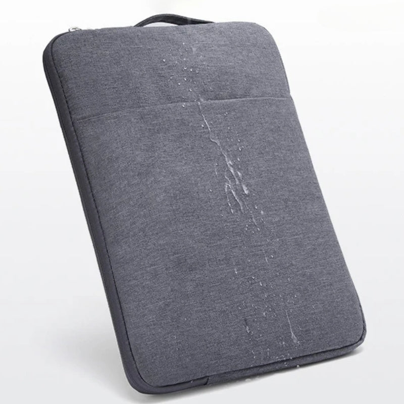 Pochette pour Ordi Portable gros plan sur texture - Gris Foncé - Bleu Marine - Noir - Bleu Clair - Fuchsia - Gris Clair - Violet - Rose