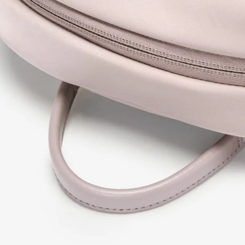 Sac à Dos Ordi 15 pouces gros plan poignée - Beige - Noir - Rose