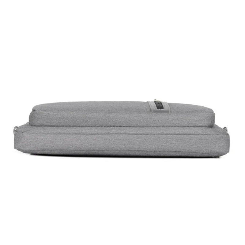 Sacoche Ordi 15 Pouces profil latéral - Gris - Noir