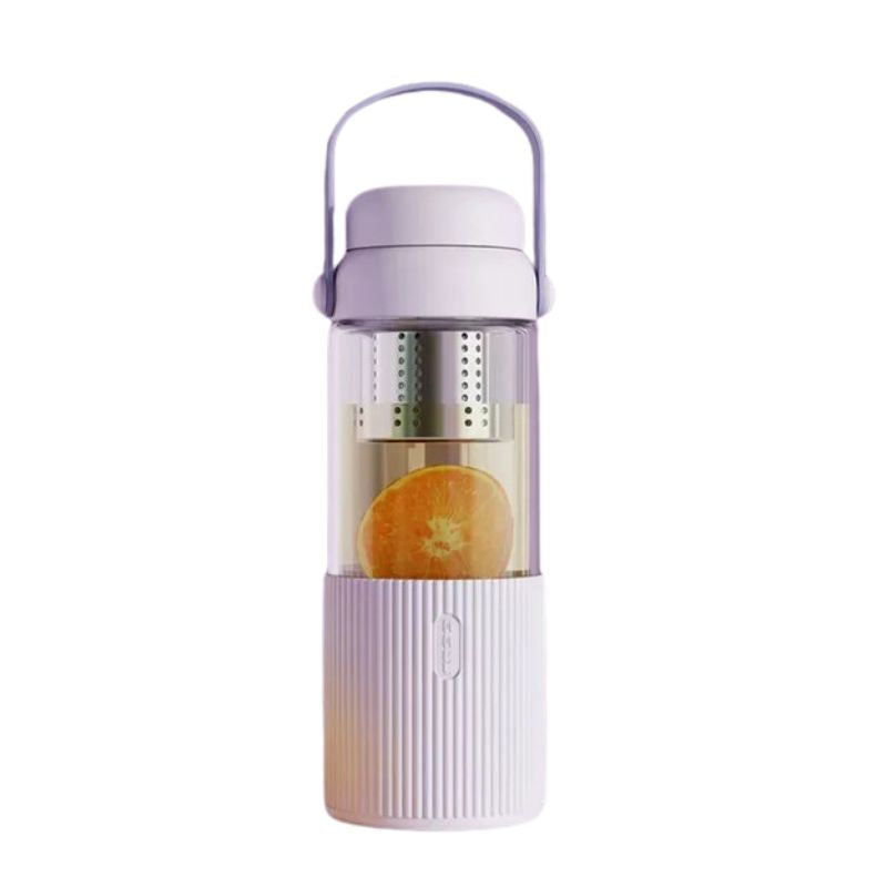 Gourde Verre Infuseur - Violet - 520ml