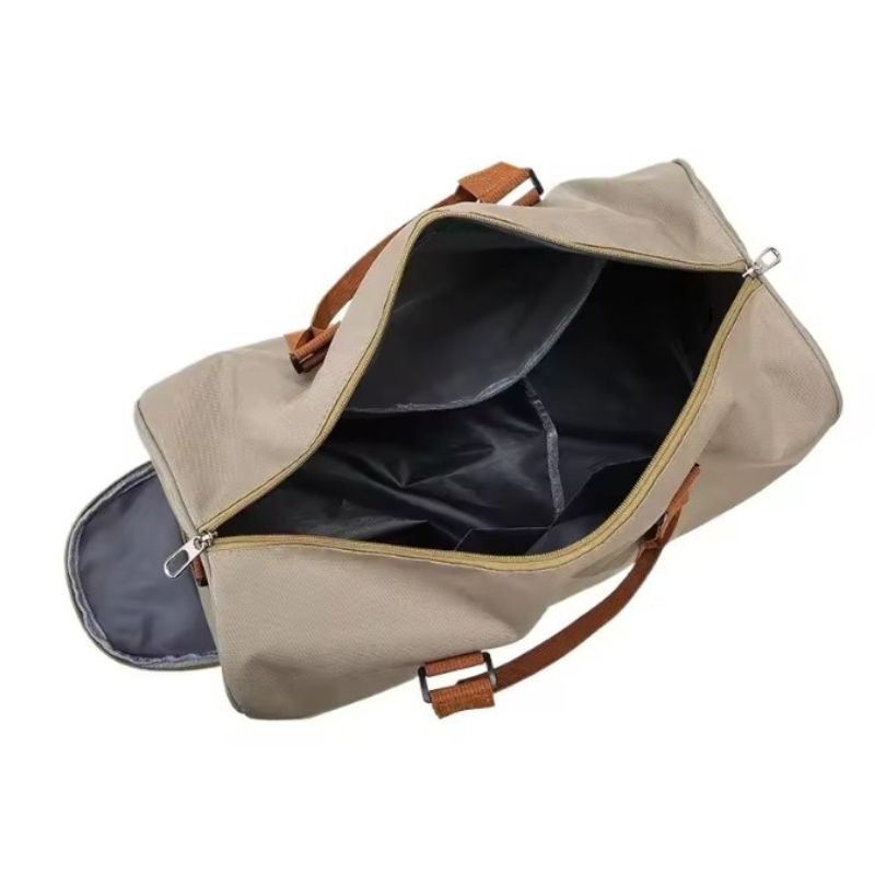 Sac Week-End avec Compartiment Chaussures compartiment ouvert - Kaki - Noir - Bleu - Vert - Violet