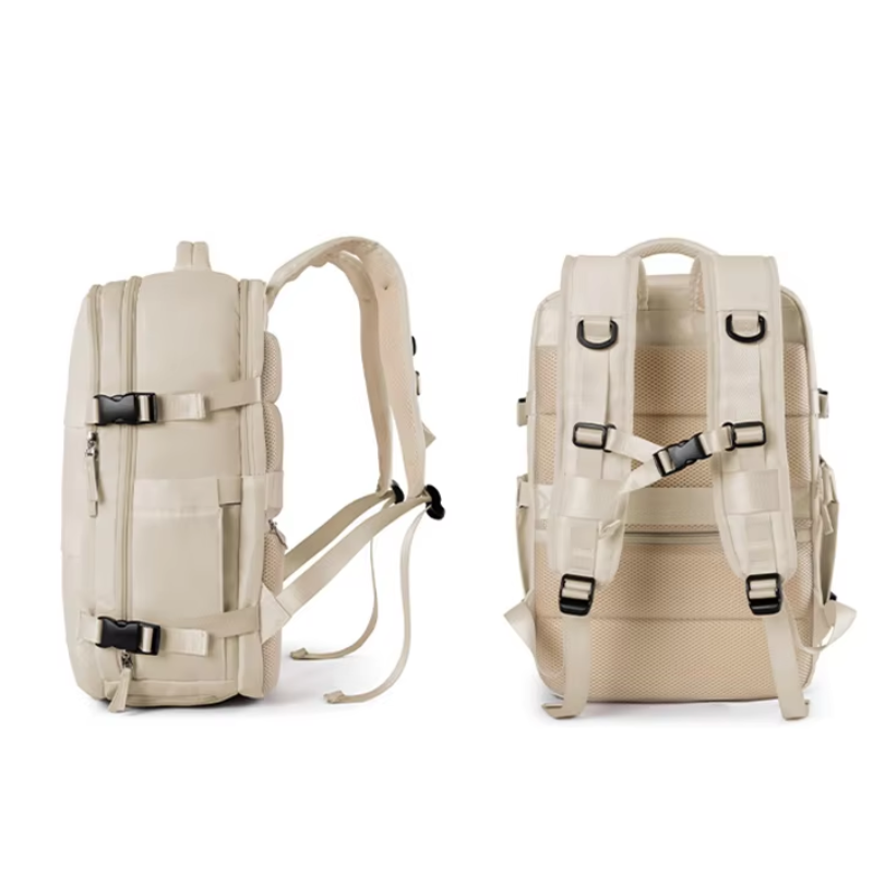 Sac à Dos Design Femme vue latérale et arrière - Gris Extensible - Beige 1 - Beige 2 - Beige Extensible - Vert 1 - Vert 2 - Vert 3 - Vert Extensible - Vert Gris Foncé 2 - Vert Foncé Extensible - Noir 1 - Noir 2 - Noir Extensible - Marron 1