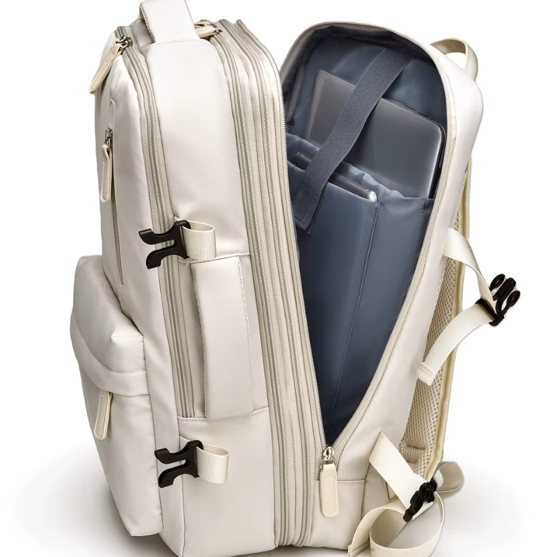 Sac à Dos Design Femme compartiment ouvert - Gris Extensible - Beige 1 - Beige 2 - Beige Extensible - Vert 1 - Vert 2 - Vert 3 - Vert Extensible - Vert Gris Foncé 2 - Vert Foncé Extensible - Noir 1 - Noir 2 - Noir Extensible - Marron 1