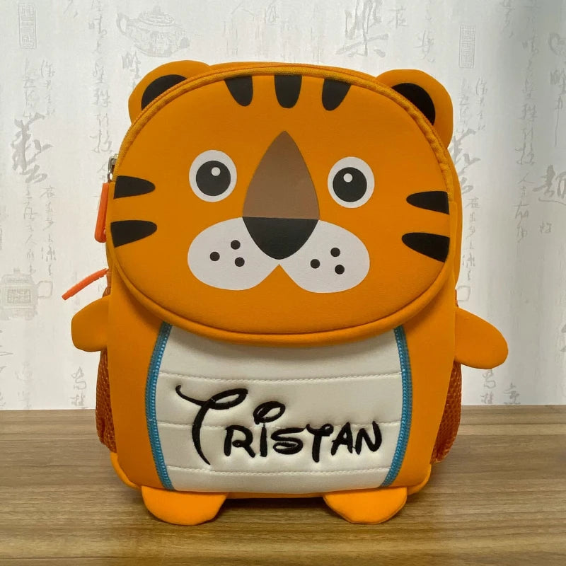 Sac Enfant Personnalisé visage d'animal - Rhinocéros - Licorne - Eléphant - Lion - Cochon - Tigre