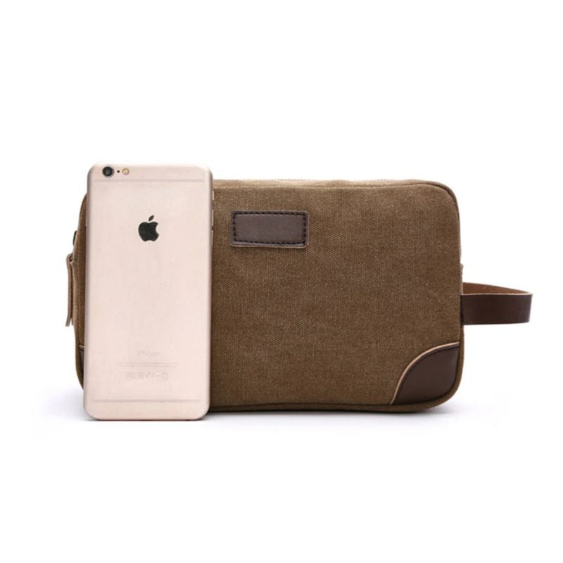 trousse de toilette homme luxe - Bleu - Gris - Kaki - Noir