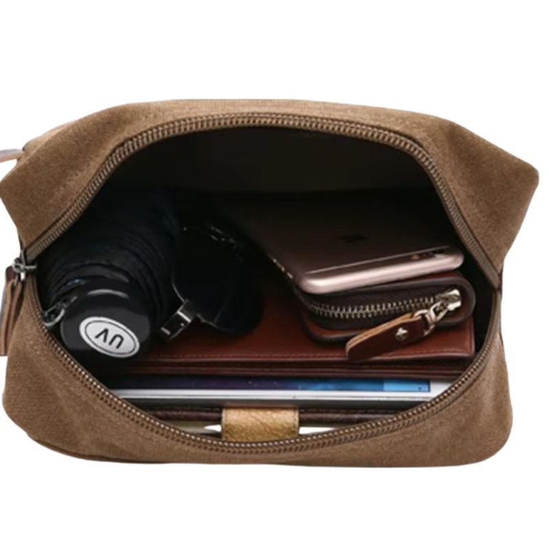 trousse de toilette homme voyage - Bleu - Gris - Kaki - Noir