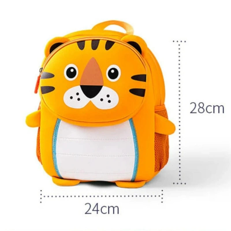 Sac Enfant Personnalisé gros plan face avant - Rhinocéros - Licorne - Eléphant - Lion - Cochon - Tigre