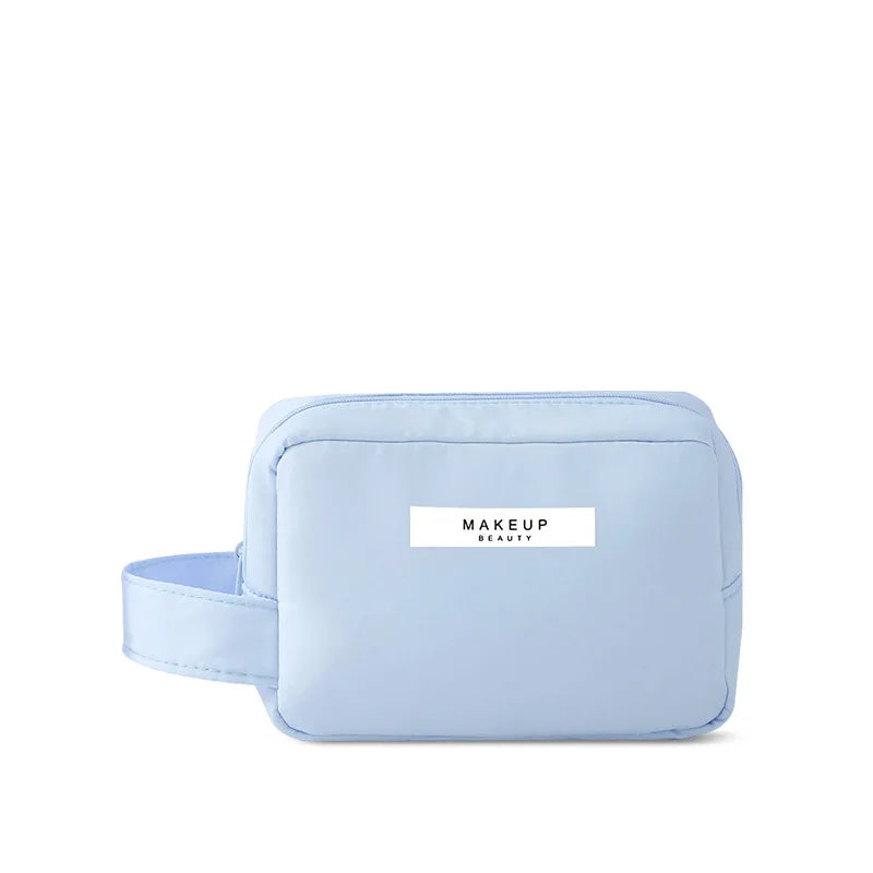trousse de toilette et maquillage femme - Bleu Ciel - S
