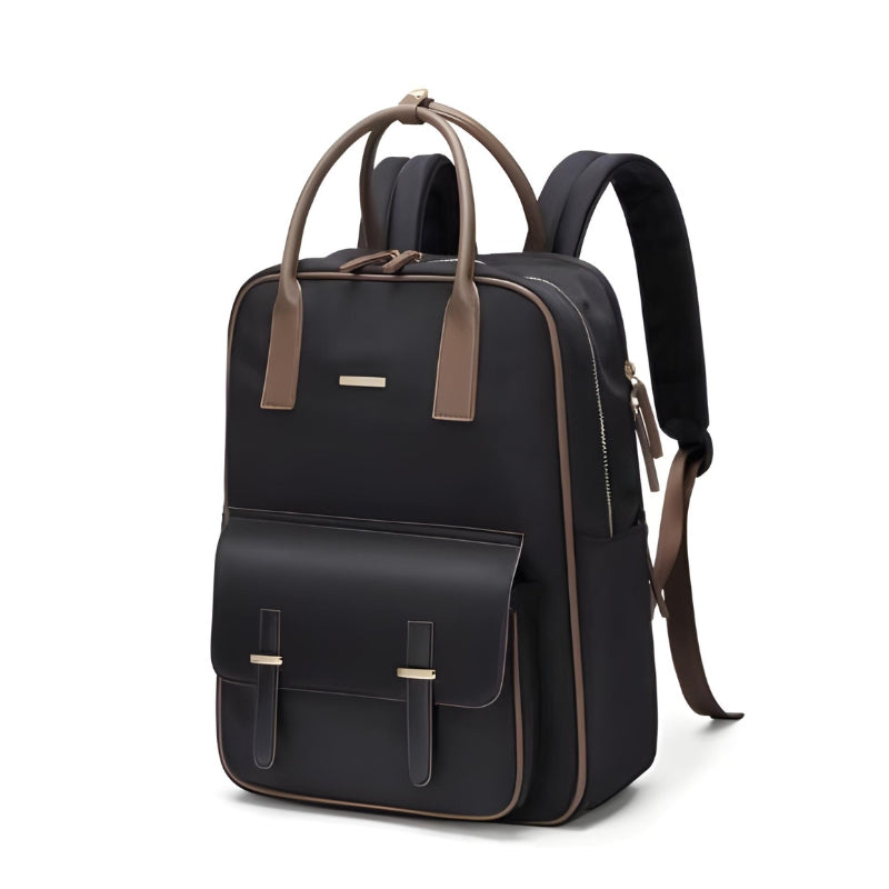 Sac à Dos Ordinateur Femme Chic - Noir