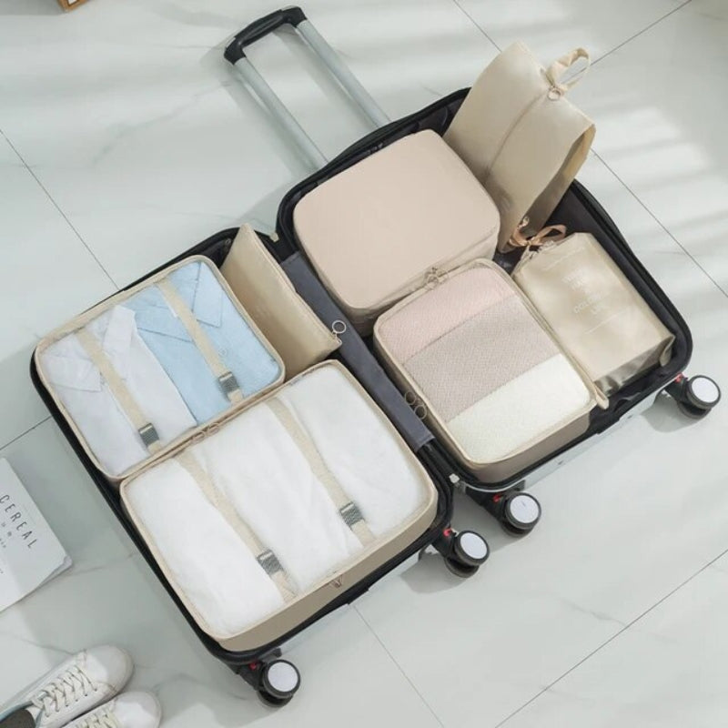 organisateur de bagage femme - Beige