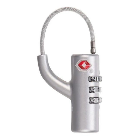candado TSA maleta - Gris