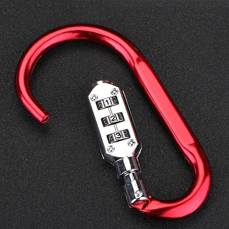 cadenas pour valise - Gris - Rouge - Bleu - Noir - Rose