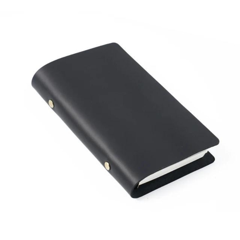 carnet cuir rechargeable - Noir - M