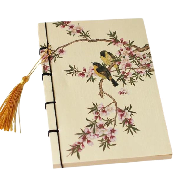 carnet japonais de note - Motif Oiseau - Modèle 9