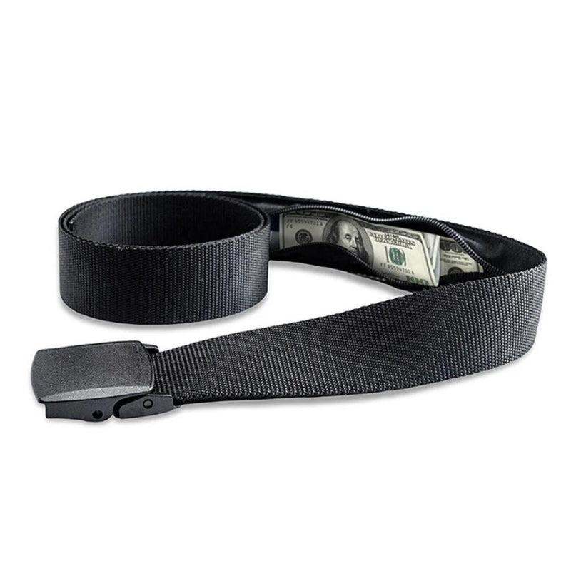 ceinture voyage cache billets - Bleu - Kaki - Noir - Gris - Beige