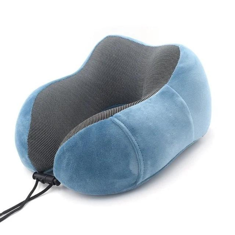coussin cervical - Bleu Ciel