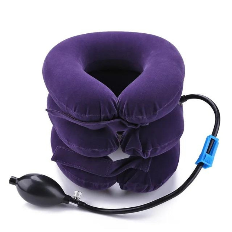 coussin d'avion gonflable - Violet