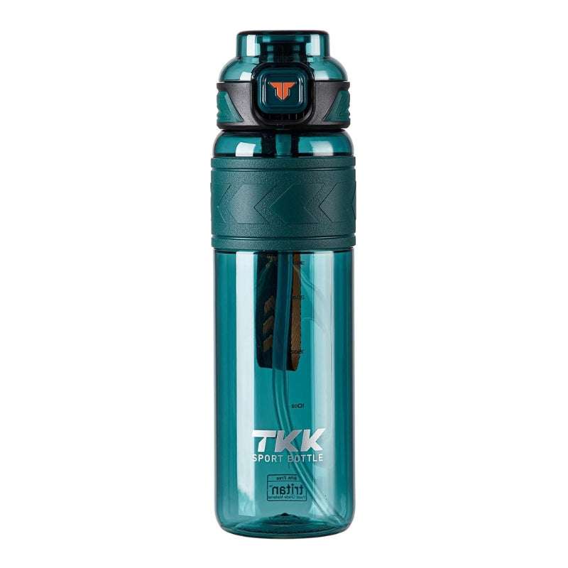 gourde avec paille - Vert - 600ml
