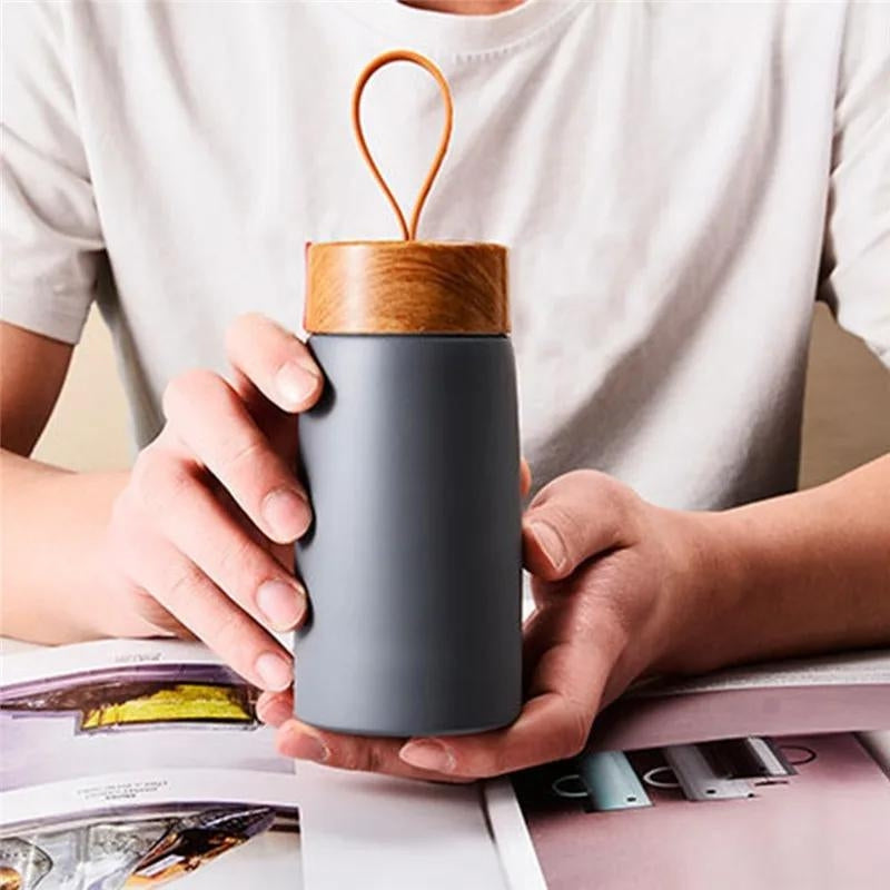 gourde thermos enfant - Marron - Rose - Vert - Gris