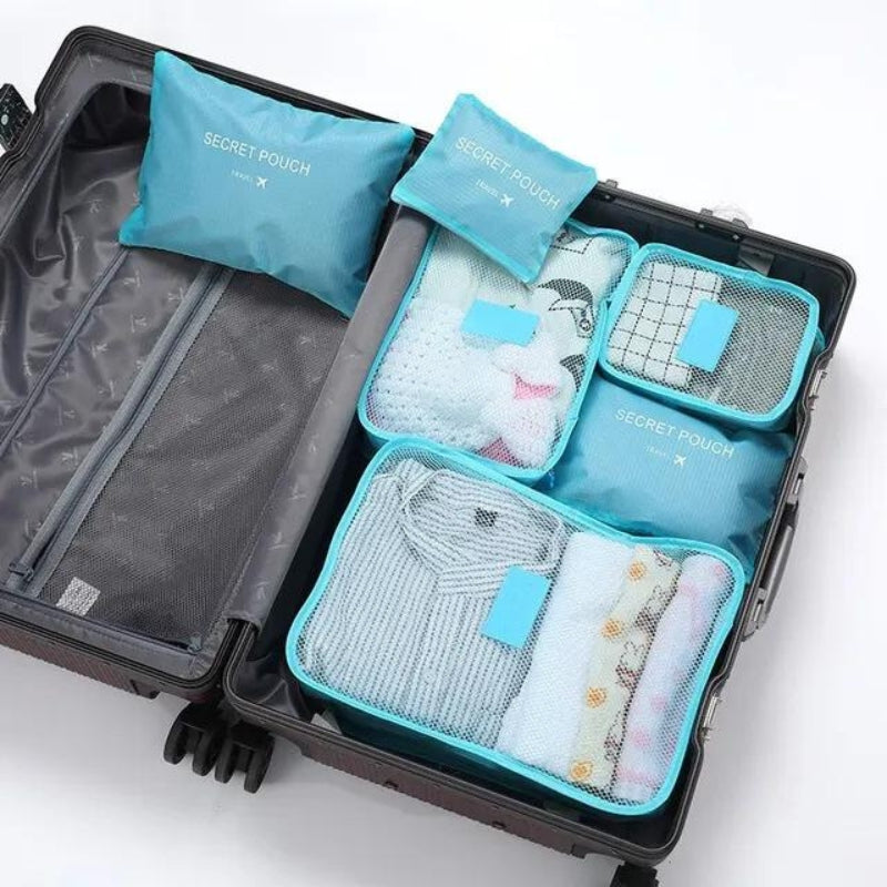 kit valise cabine - Bleu Ciel