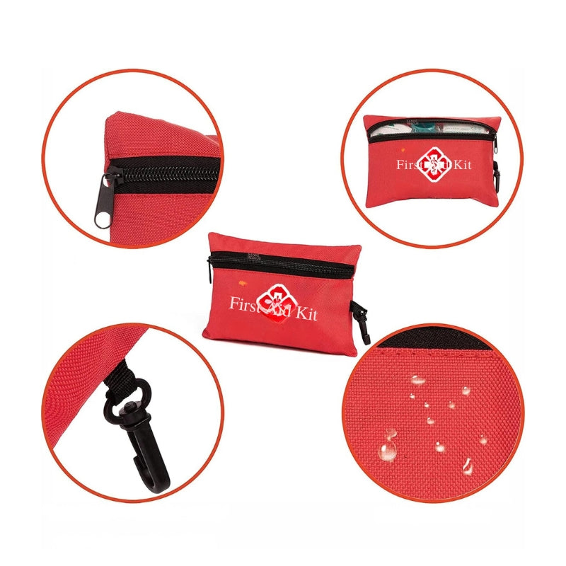 kit voyage parapharmacie - Rouge